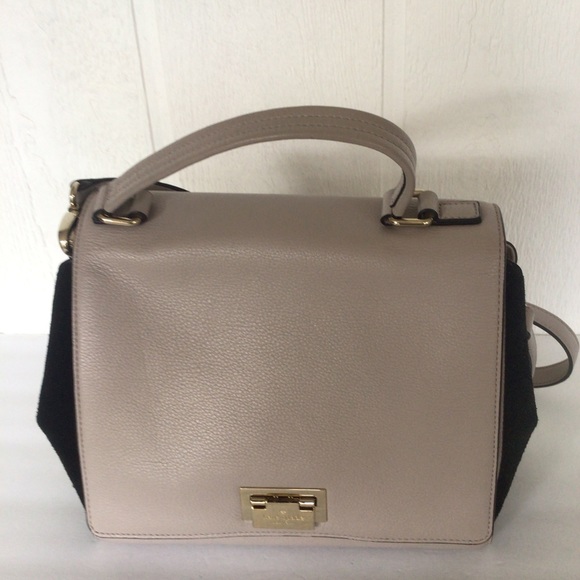 KATE SPADE MAGNOLIA PARK LEATHER TRAPEZE TOP HANDLE BAG - Picture 2 of 16